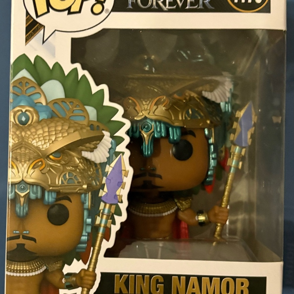 Funko King Namor Gold and Blue Figure